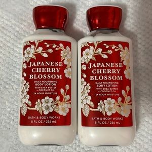 Japanese cherry blossom body lotion
